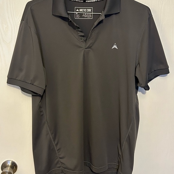 Arctic Cool Men’s Short Sleeve Polo Moisture Wicking Cooling Performance UPF 50+ - Picture 2 of 8